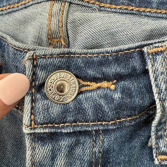 NWOT Levi's 712 Slim Size 26 Blue Wave Light - Blue - Picture 8 of 10